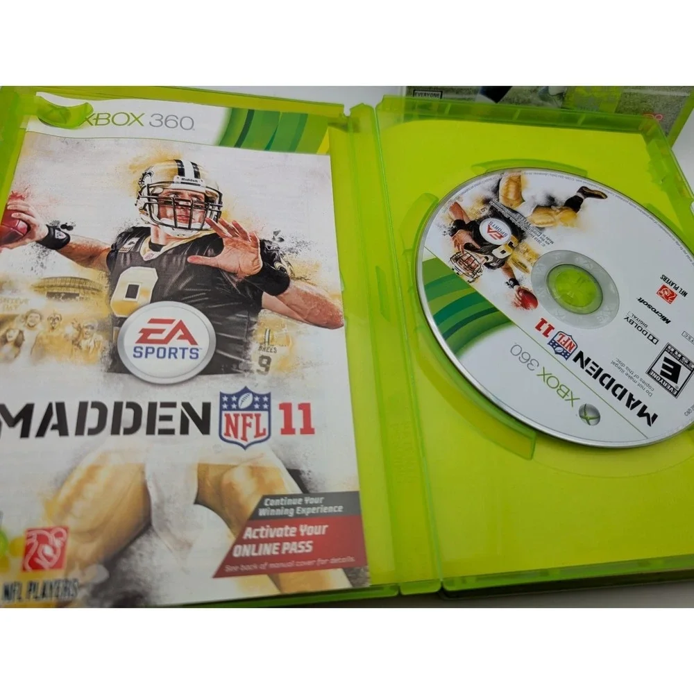 Madden NFL Lot 09‎ 10 11 12 13 (Microsoft Xbox 360, 2012) Tested Bundle